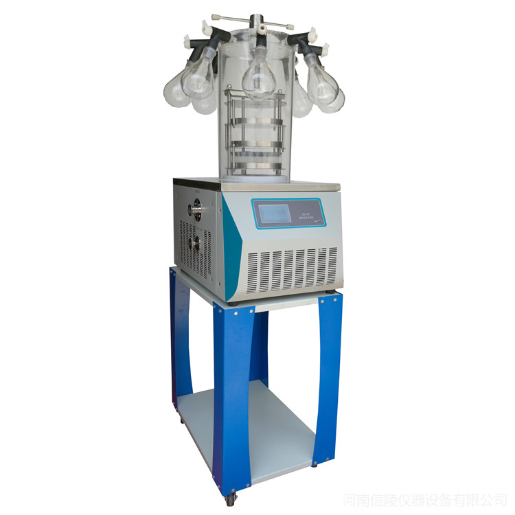 LGJ-10普通型冷冻干燥机 小试实验室冻干机 真空冷冻干燥机价格示例图3